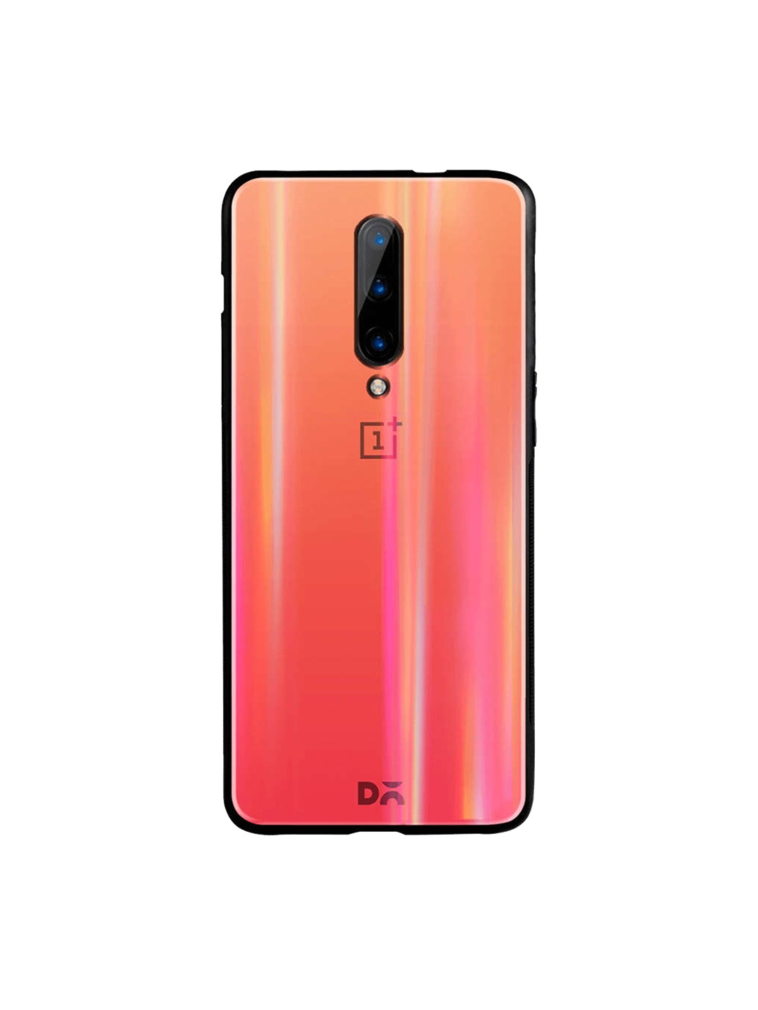 

DailyObjects Coral OnePlus 7 Pro Holographic Glass Case Cover