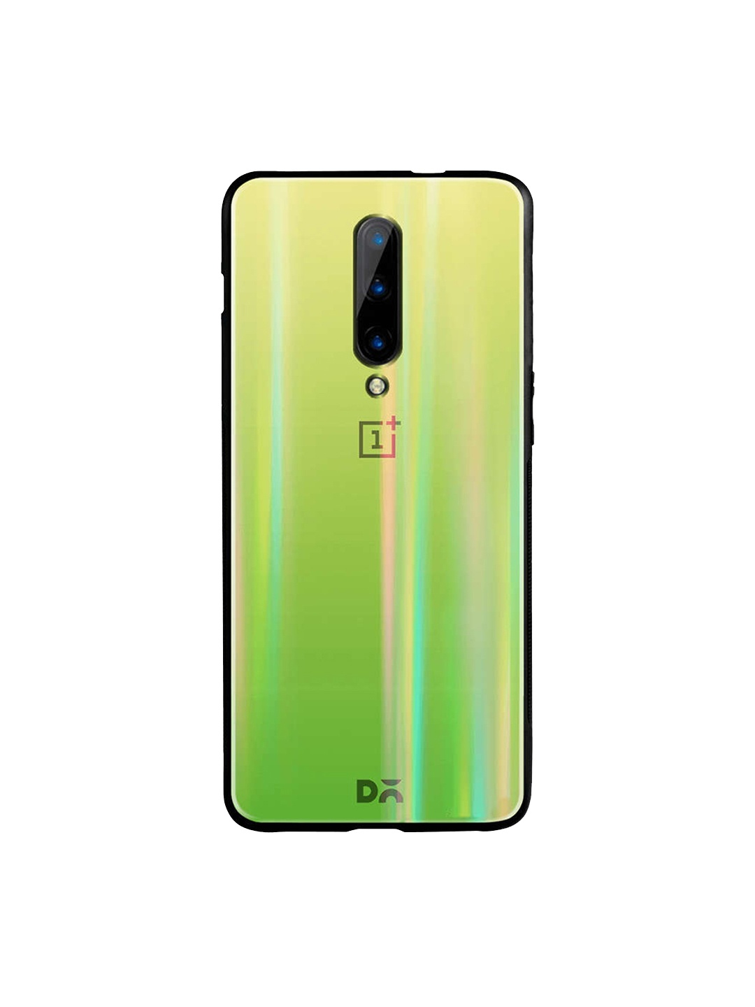 

DailyObjects Lime Green OnePlus 7 Pro Holographic Glass Case Cover