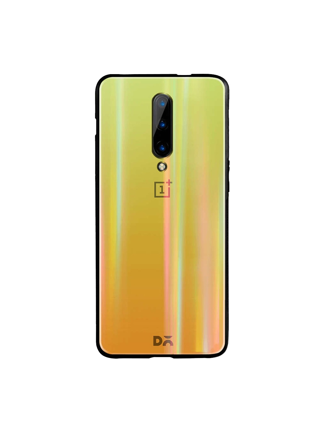 

DailyObjects Yellow & Green OnePlus 7 Pro Holographic Glass Case Cover