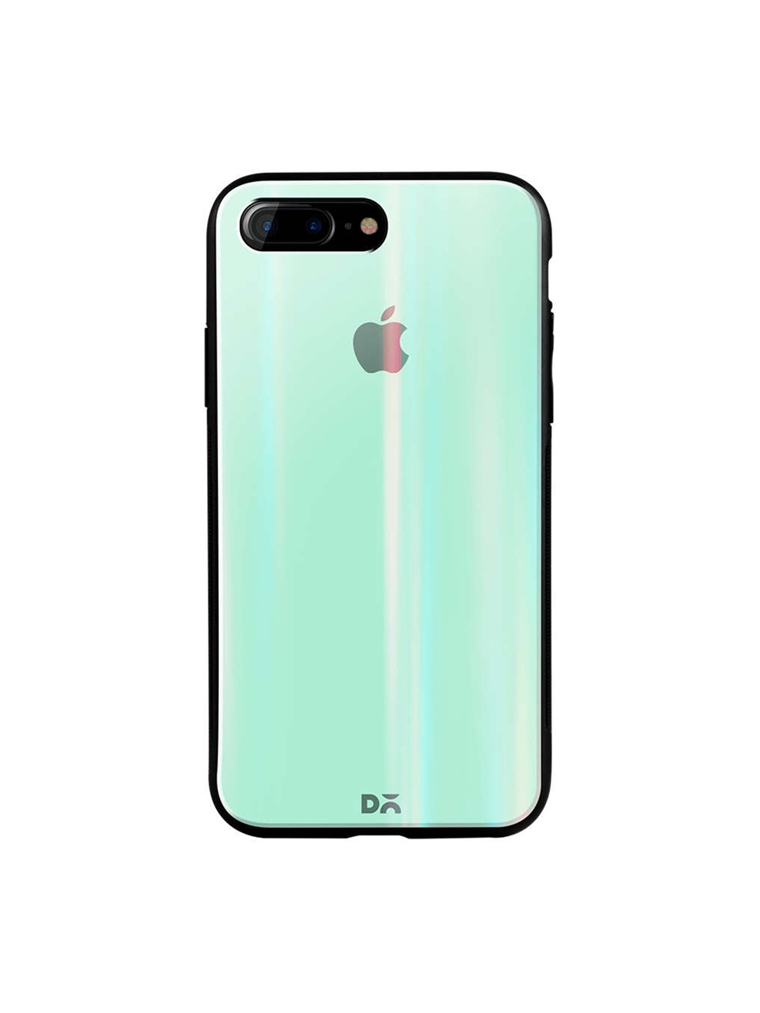 

DailyObjects Sea Green iPhone 8 Plus Holographic Glass Case