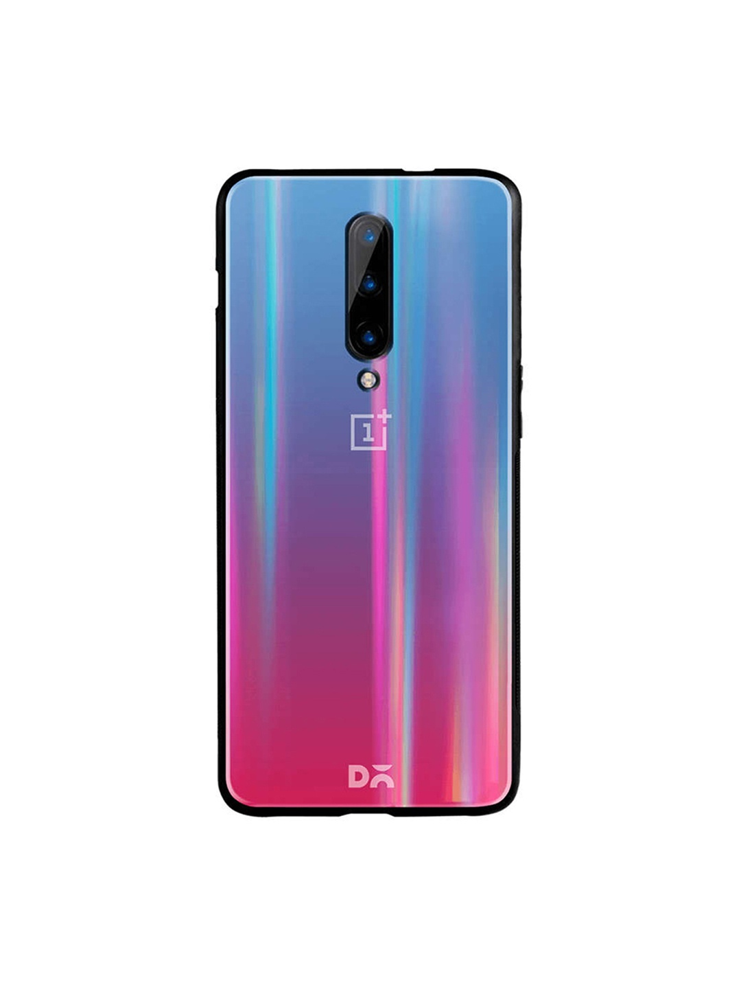 

DailyObjects Blue & Purple OnePlus 7 Pro Holographic Glass Case Cover