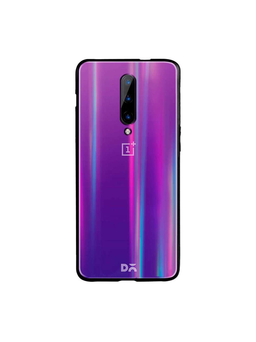 

DailyObjects Purple OnePlus 7 Pro Holographic Glass Case Cover