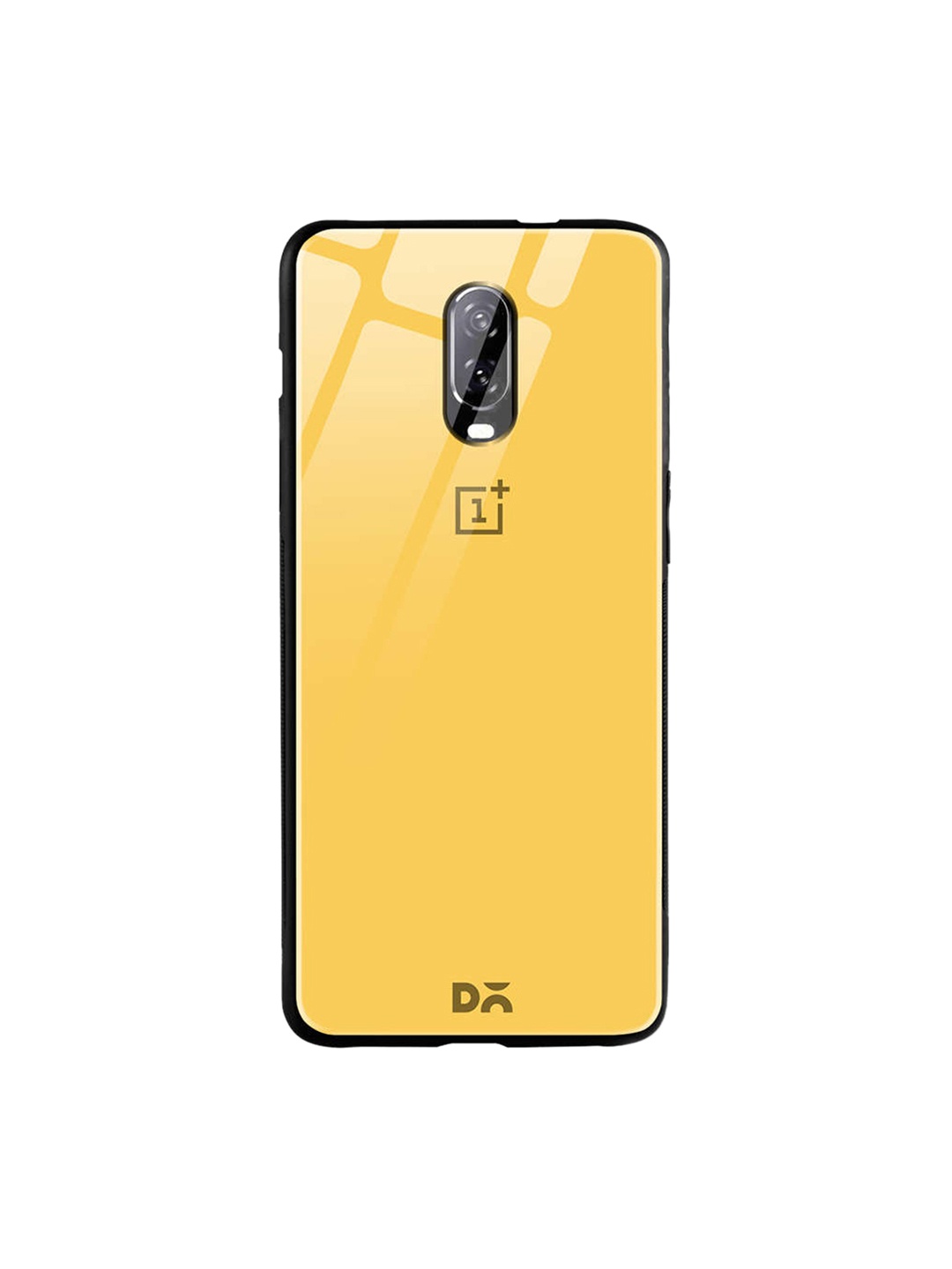 

DailyObjects Mustard Yellow OnePlus 6T Glass Case