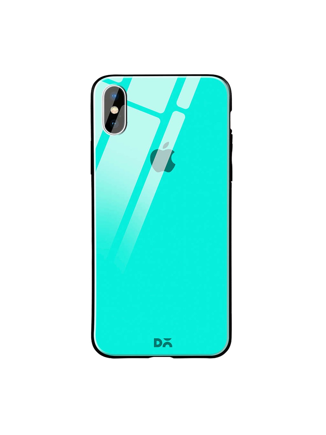 

DailyObjects Sea Green iPhone X Glass Case Cover