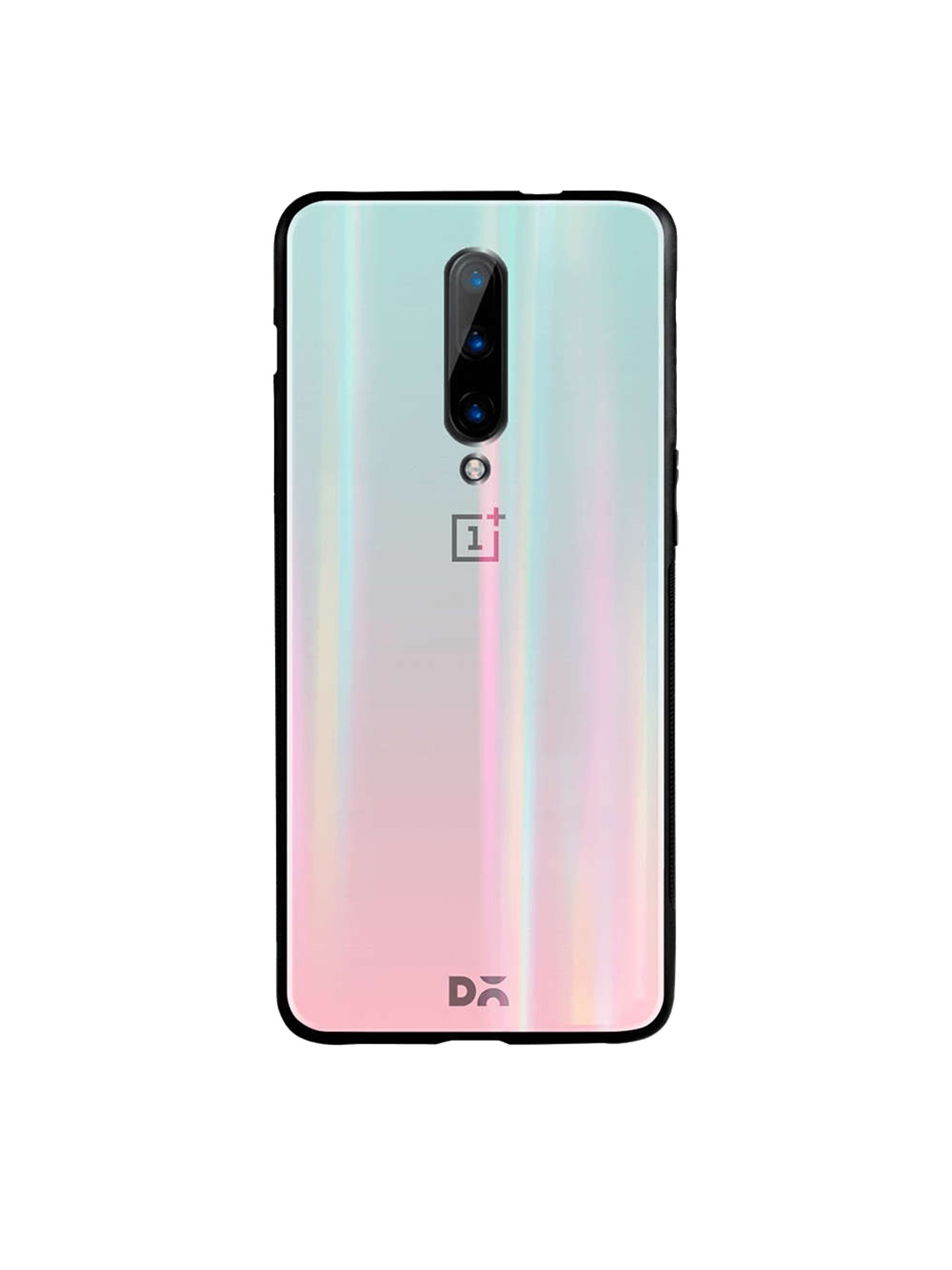 

DailyObjects Blue & Pink OnePlus 7 Pro Holographic Glass Case Cover