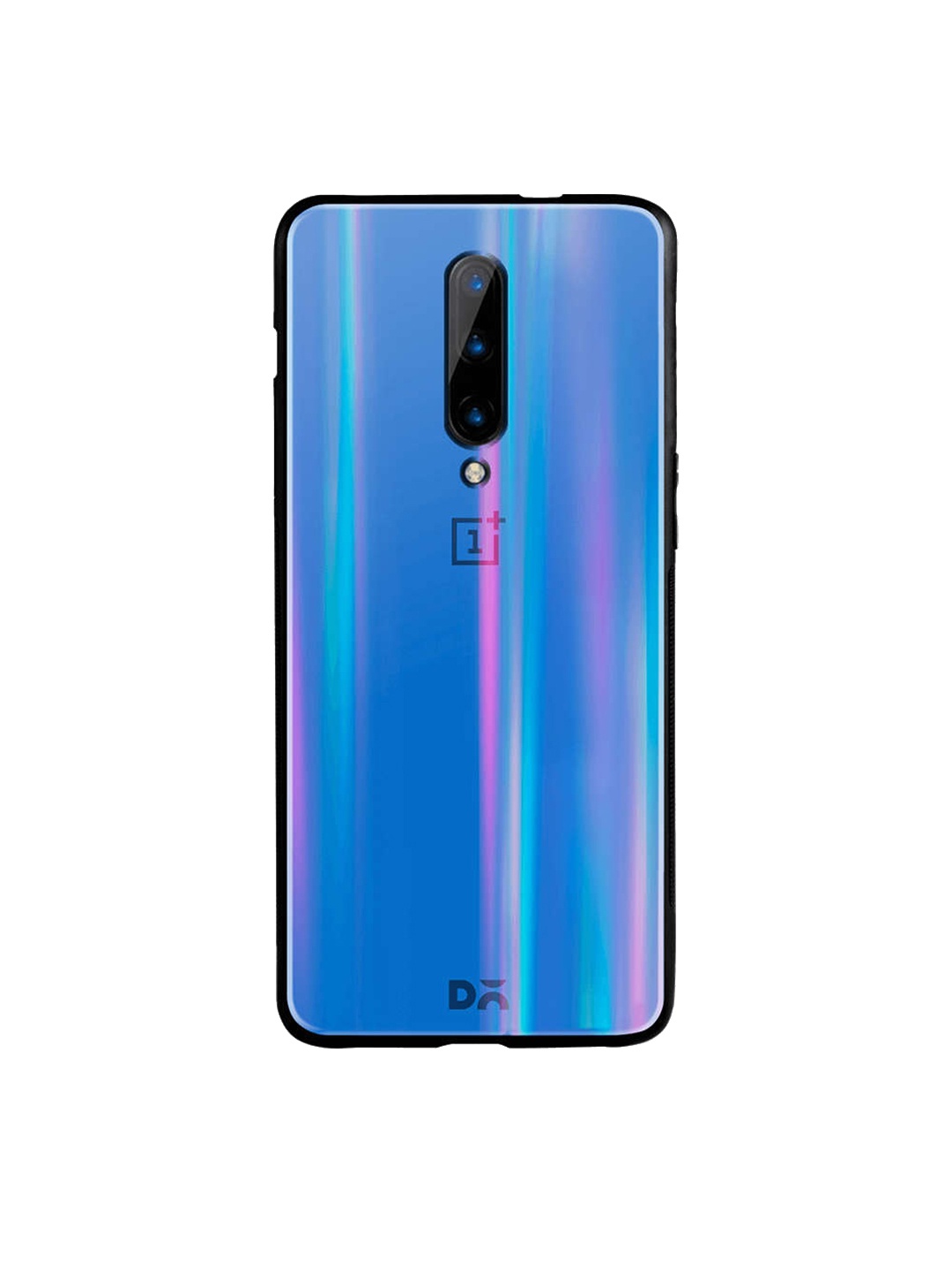 

DailyObjects Blue OnePlus 7 Pro Holographic Glass Case Cover