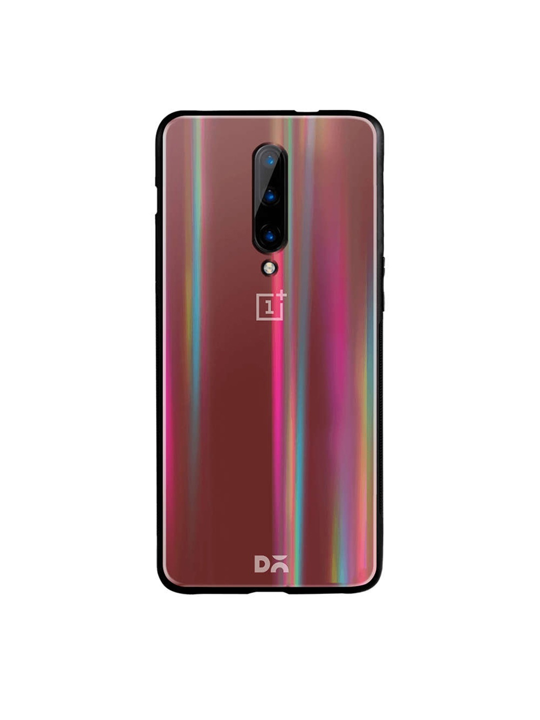 

DailyObjects Brown OnePlus 7 Pro Holographic Glass Case Cover