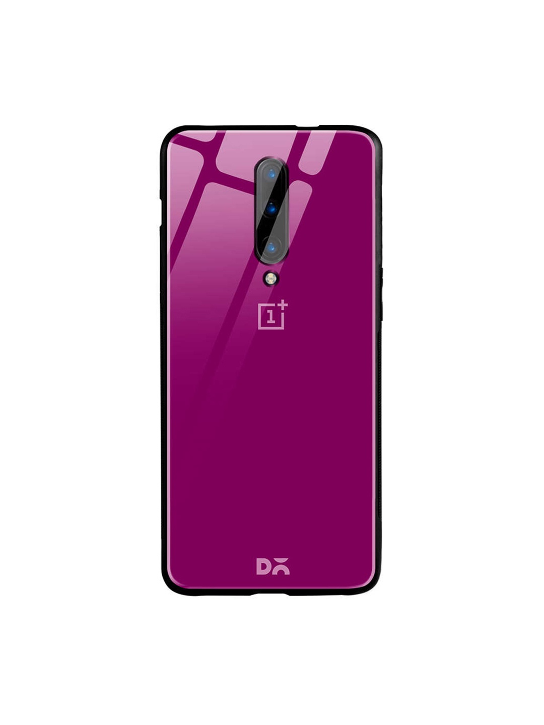 

DailyObjects Purple One Plus 7 Pro Glass Case Cover