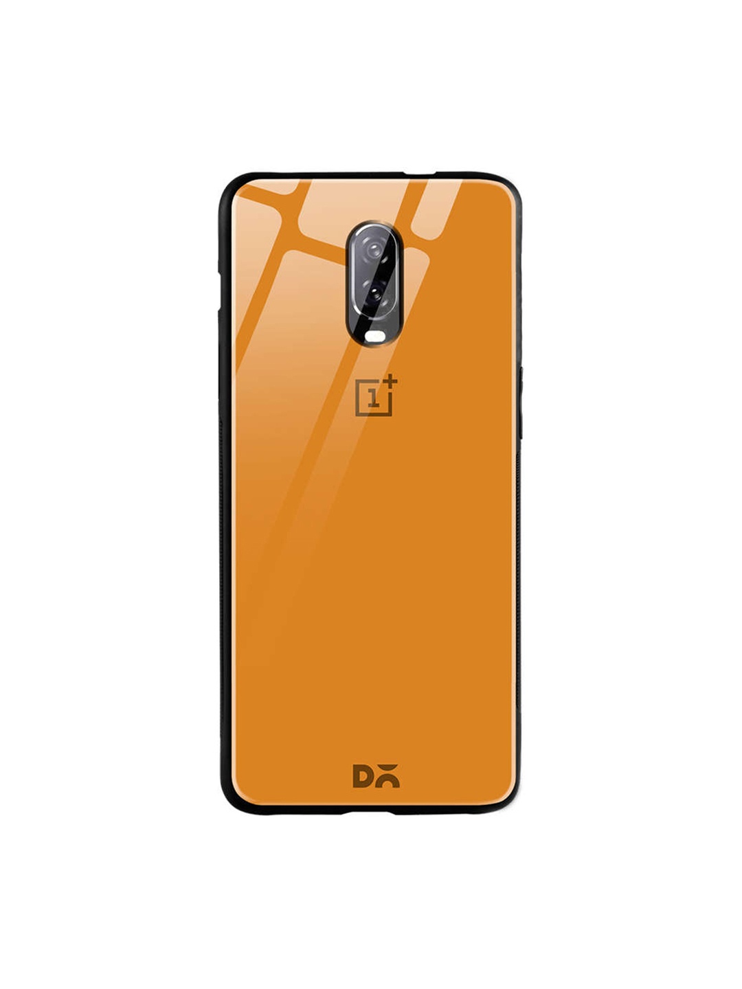 

DailyObjects Orange One Plus 6T Glass Case Cover