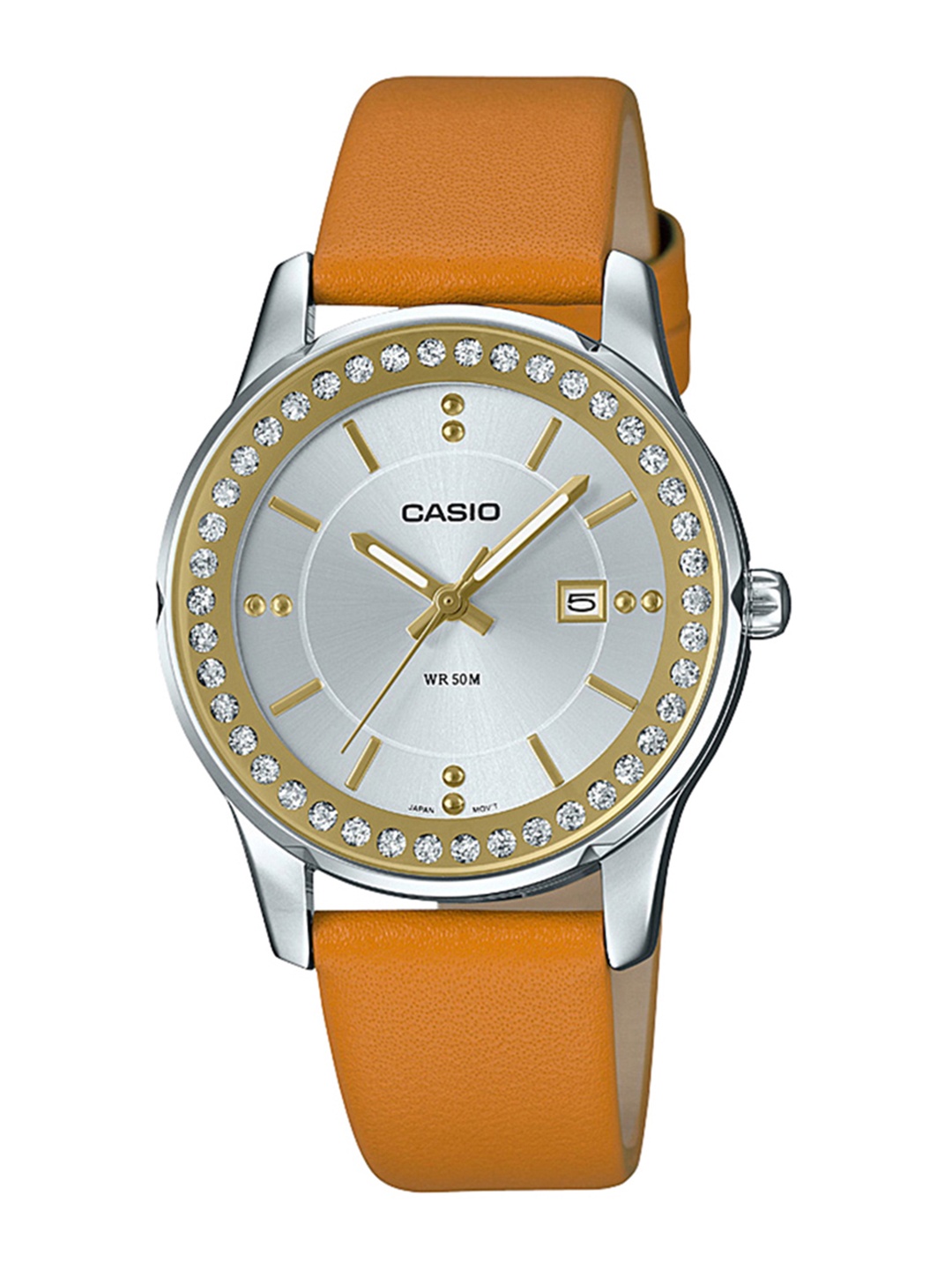 

Casio Enticer Lady Women Silver Analogue watch A1586