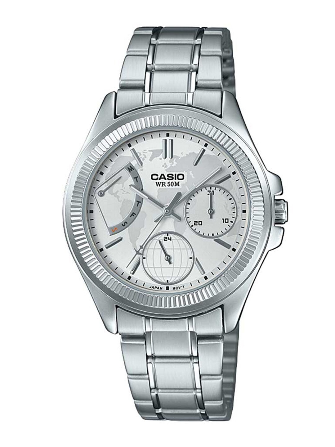 

CASIO Enticer Women Silver Analogue watch A1578 LTP-2089D-7A2VDF