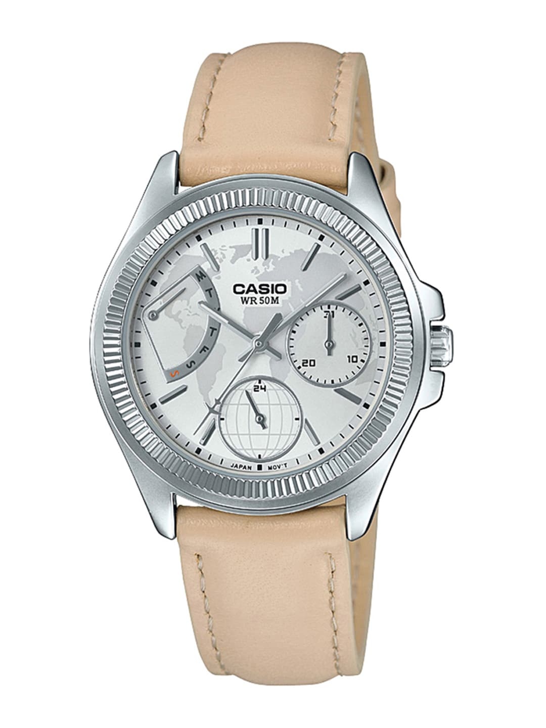 

CASIO Enticer Women Silver Analogue watch A1581 LTP-2089L-7AVDF