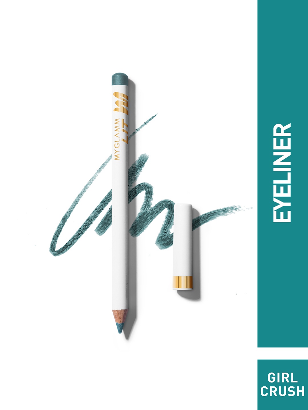

MyGlamm LIT Matte Eyeliner Pencil-Girl Crush-1.14g, Blue