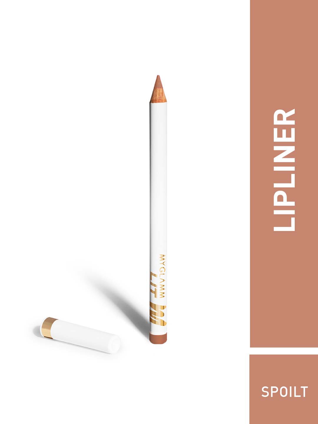 

MyGlamm LIT Matte Lipliner Pencil-Spoilt-1.14g, Brown