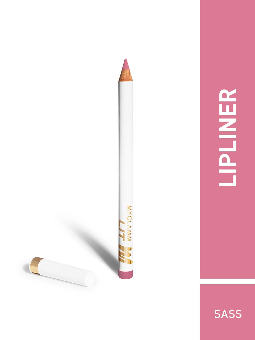 

MyGlamm LIT Matte Lipliner Pencil-Sass-1.14g, Pink