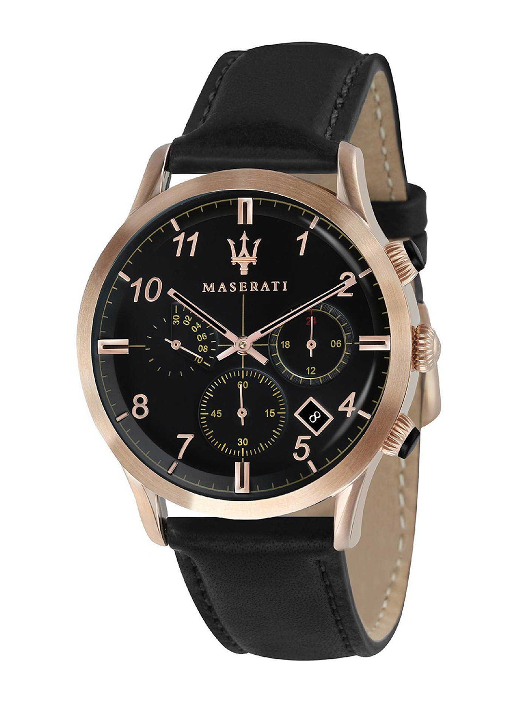 

Maserati Men Black Analogue Watch R8871625004