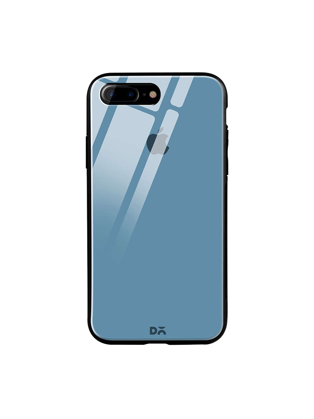 

DailyObjects Blue iPhone 8 Plus Glass Case Cover