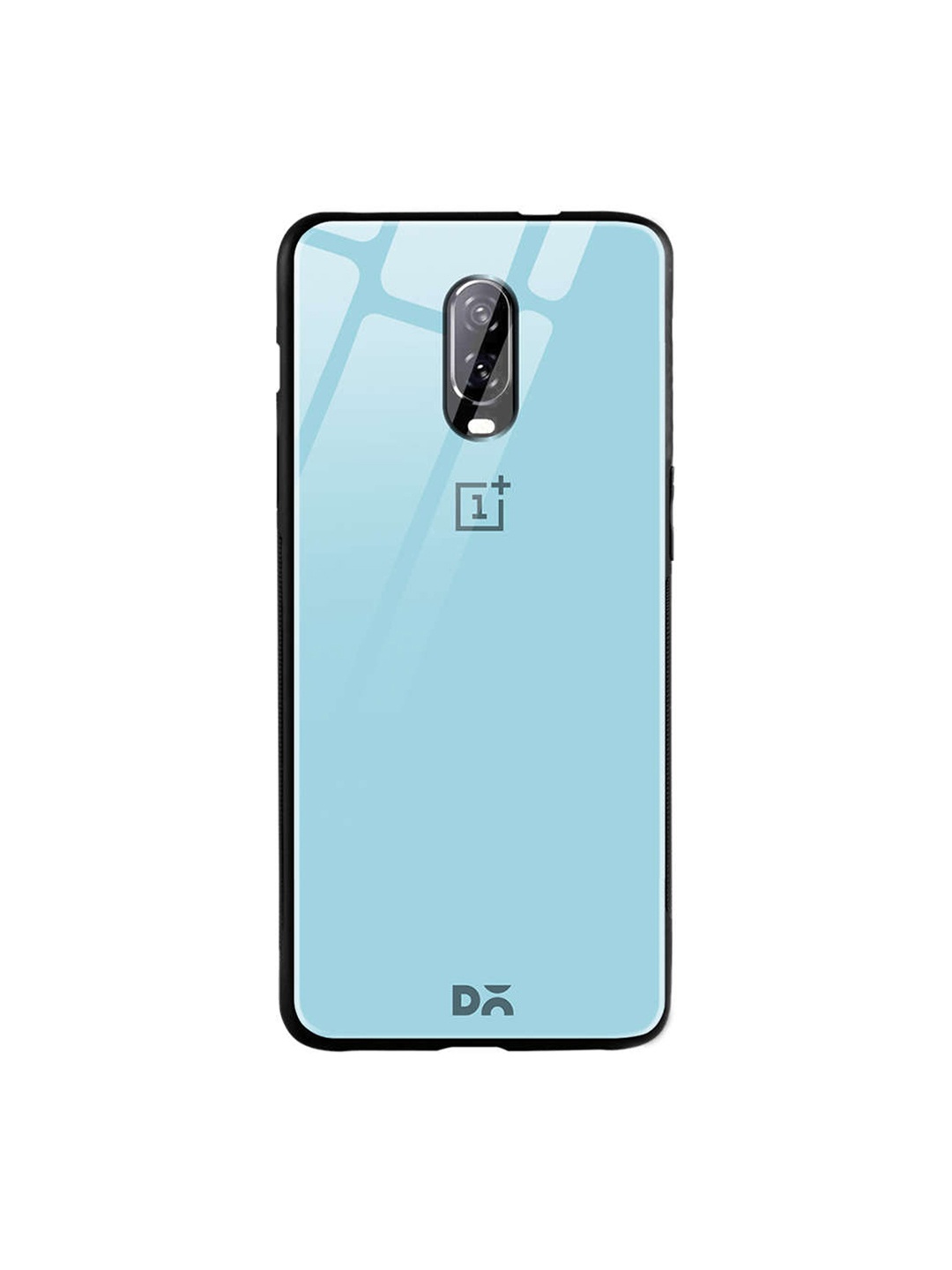 

DailyObjects Blue One Plus 6T Glass Case Cover