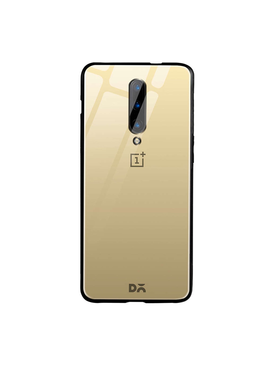

DailyObjects Beige One Plus 7 Pro Glass Case Cover