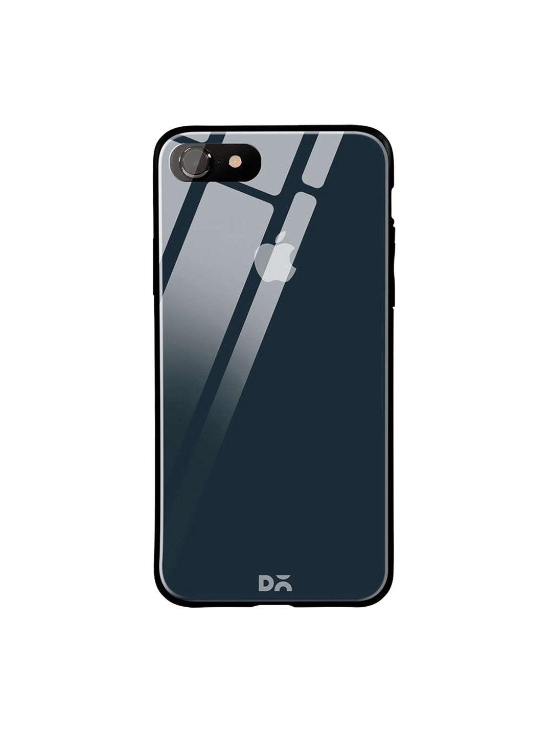 

DailyObjects Teal Blue iPhone 8 Glass Case Cover