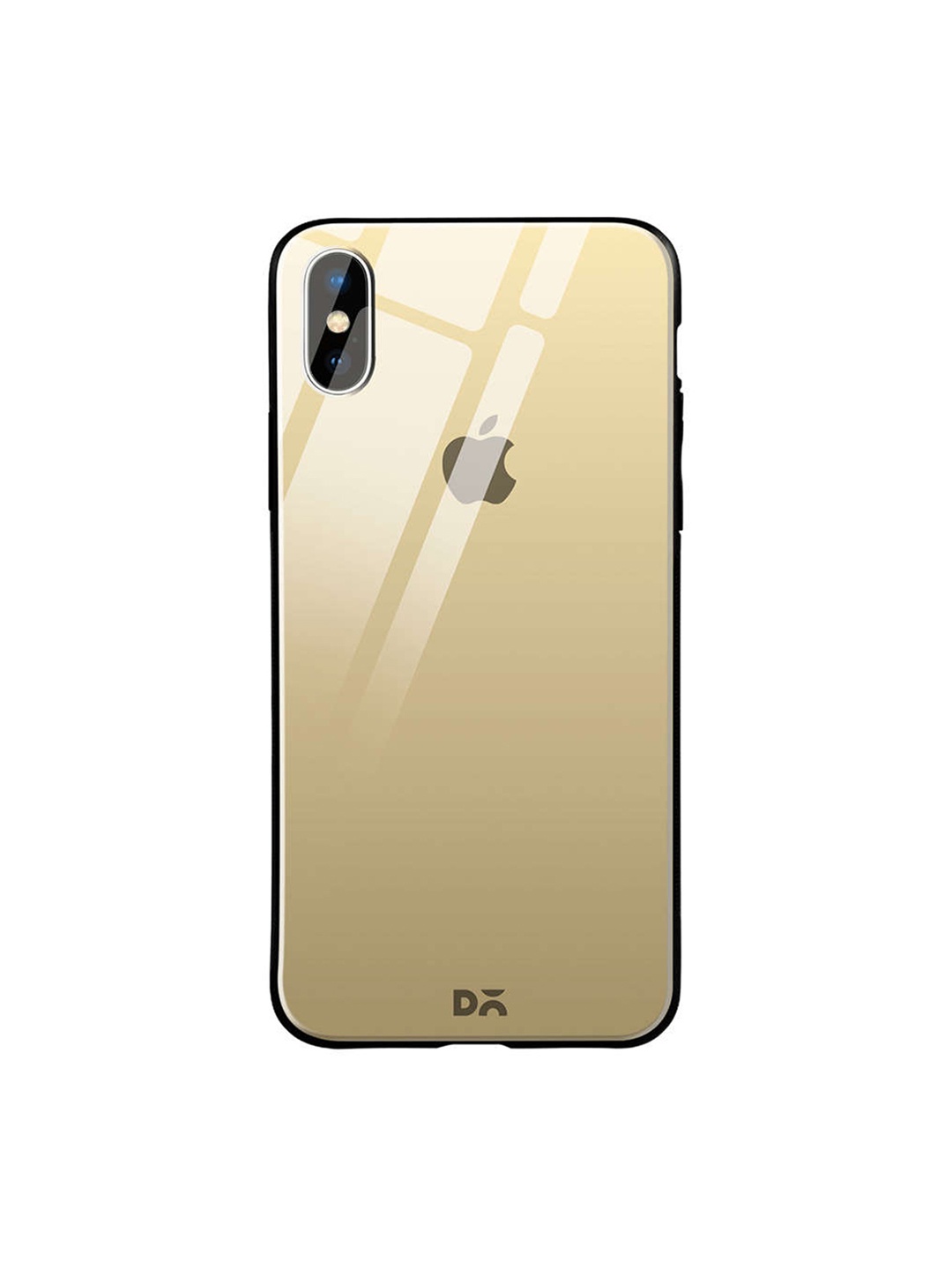 

DailyObjects Beige iPhone XS Max Glass Case Cover