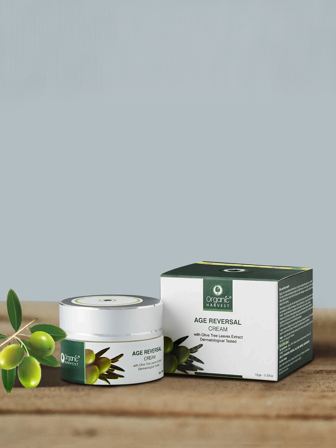 

Organic Harvest Age Reversal Cream with Olive Tree - 15 g, White