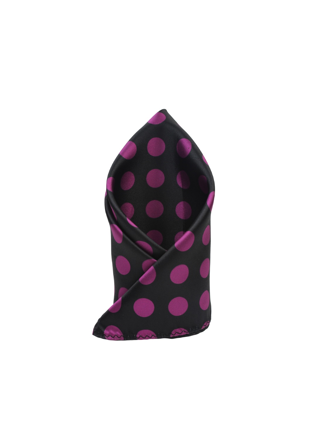 

Alvaro Castagnino Black & Pink Printed Pocket Square
