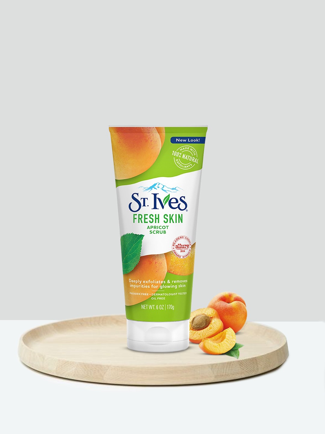 

St. Ives Fresh Skin Apricot Face Scrub 170 g, White