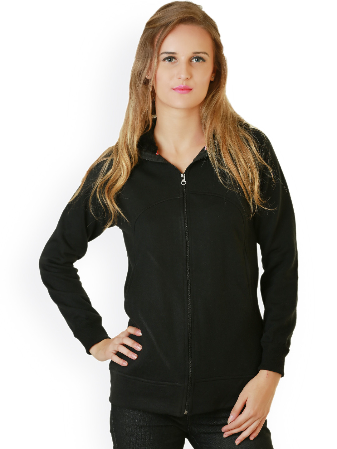 

Belle Fille Black Hooded Jacket