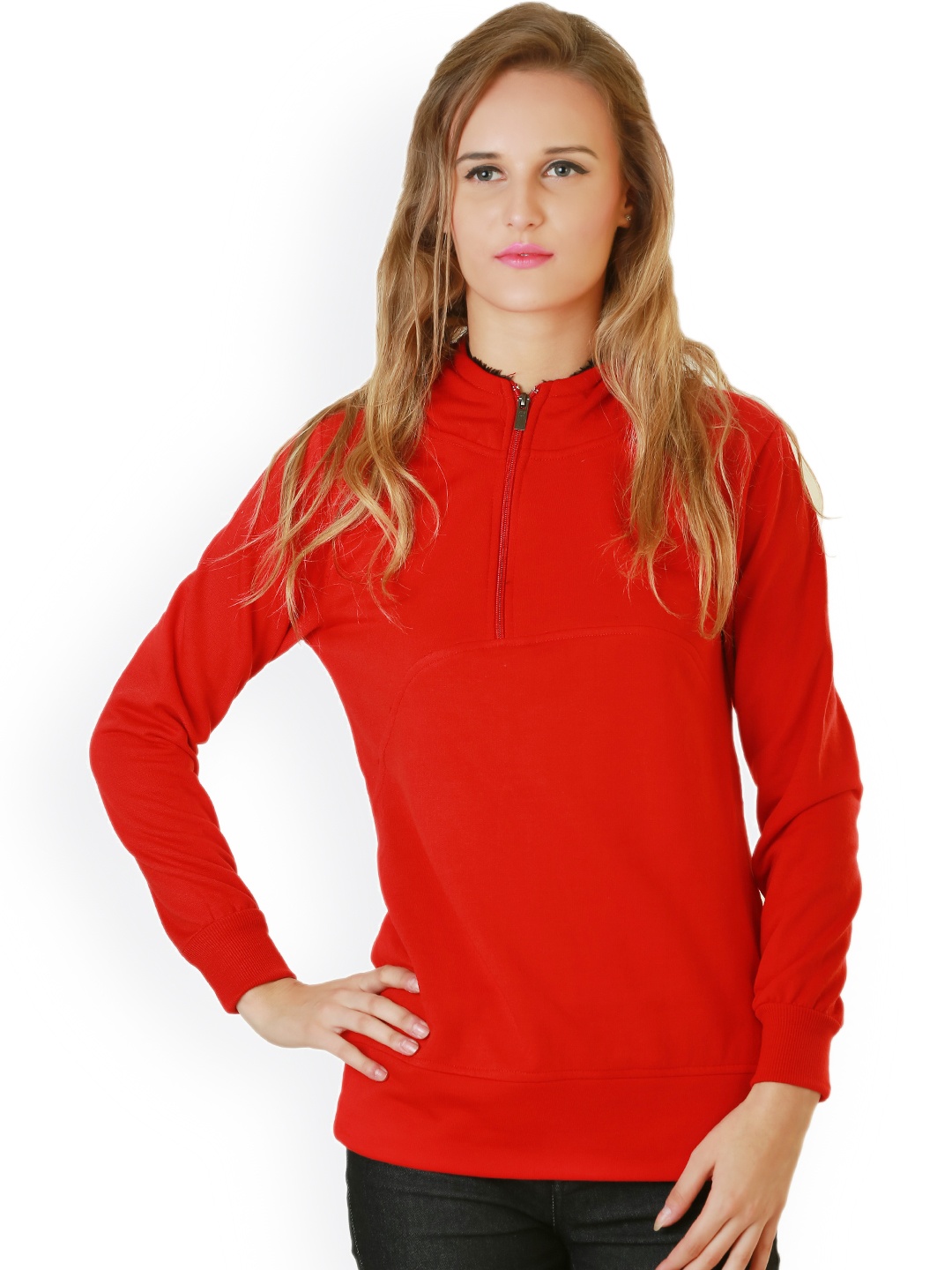 

Belle Fille Red Hooded Jacket