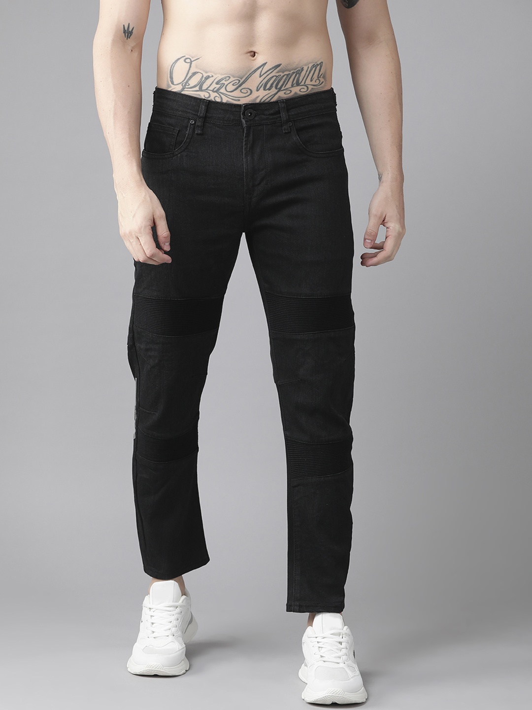 

Roadster Men Black Skinny Fit Stretchable Jeans