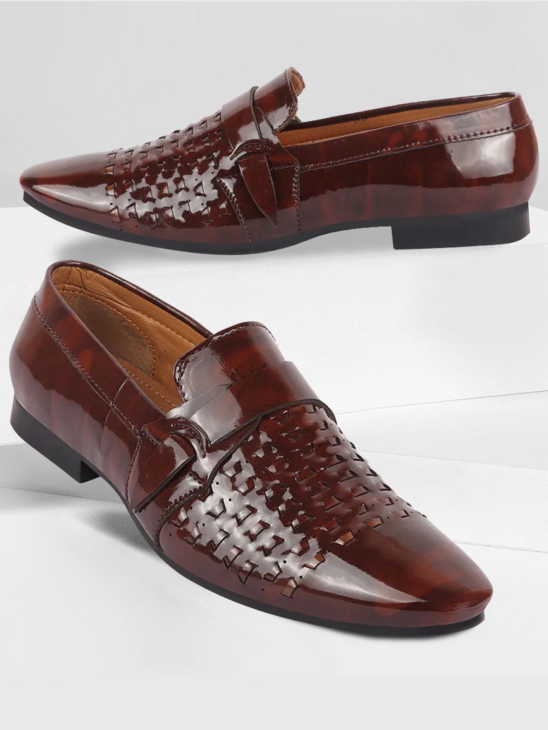 

FAUSTO Men Brown Loafers