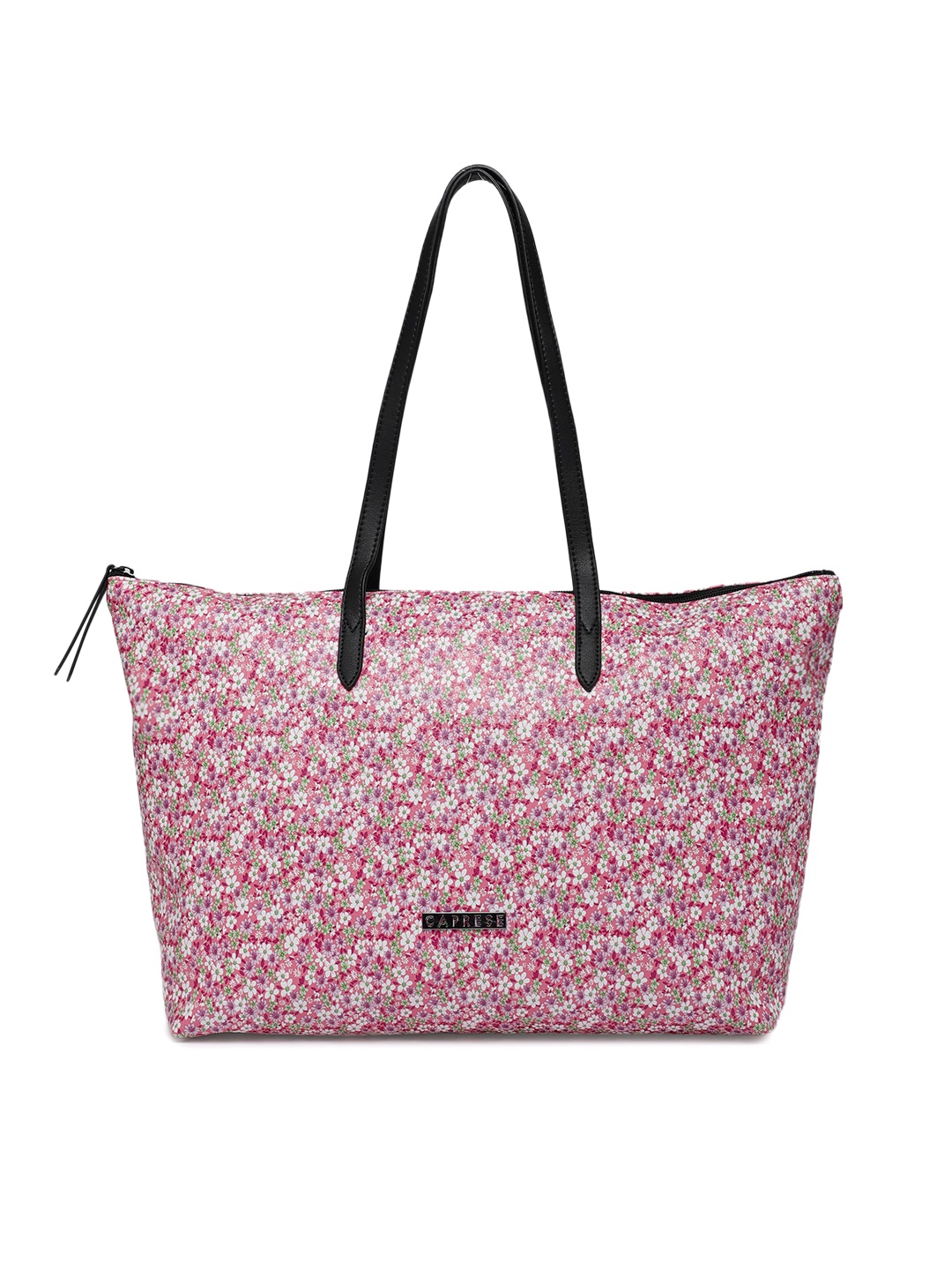 

Caprese Pink & White Printed Shoulder Bag