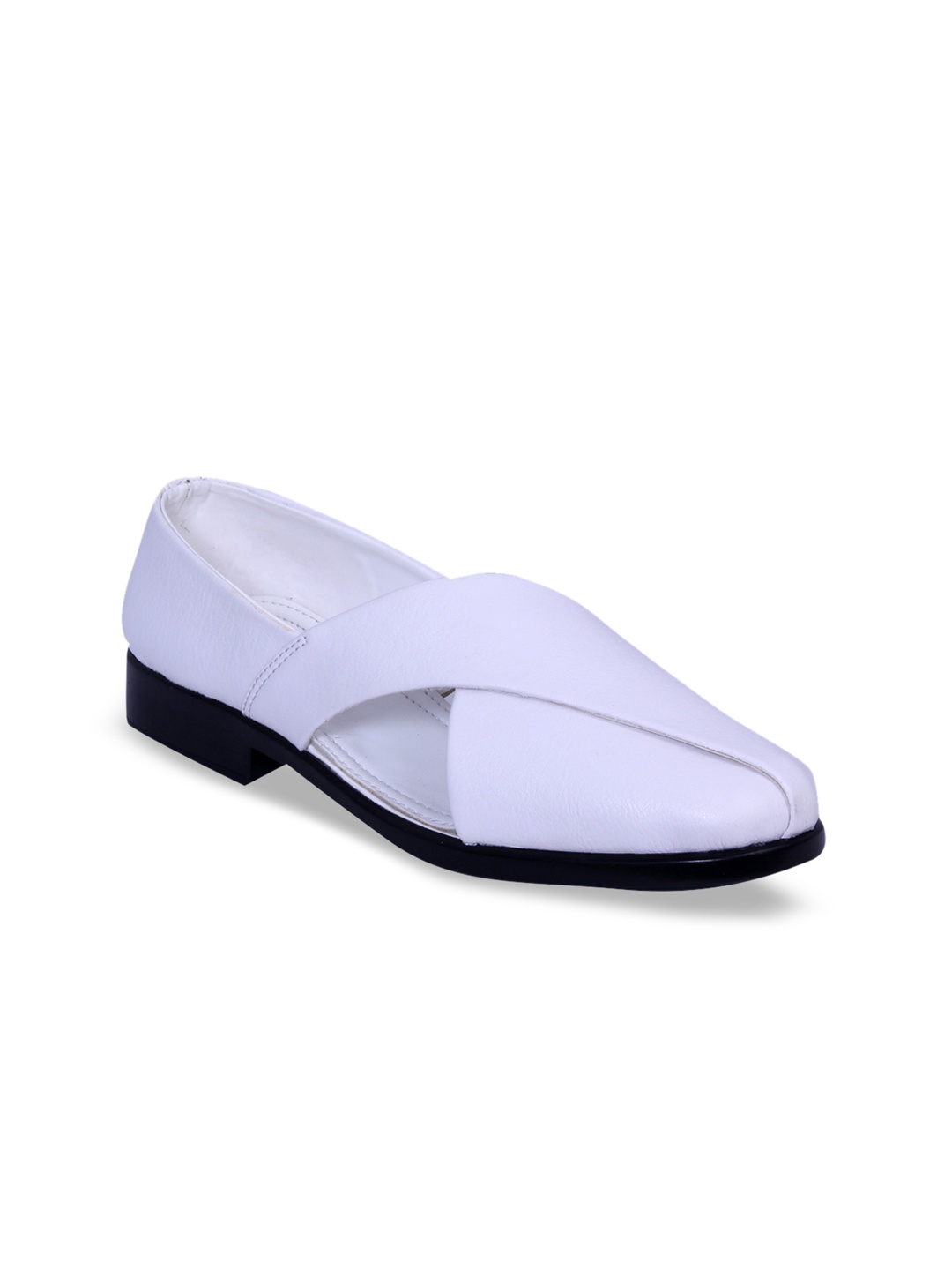 

PANAHI Men White Comfort Sandals