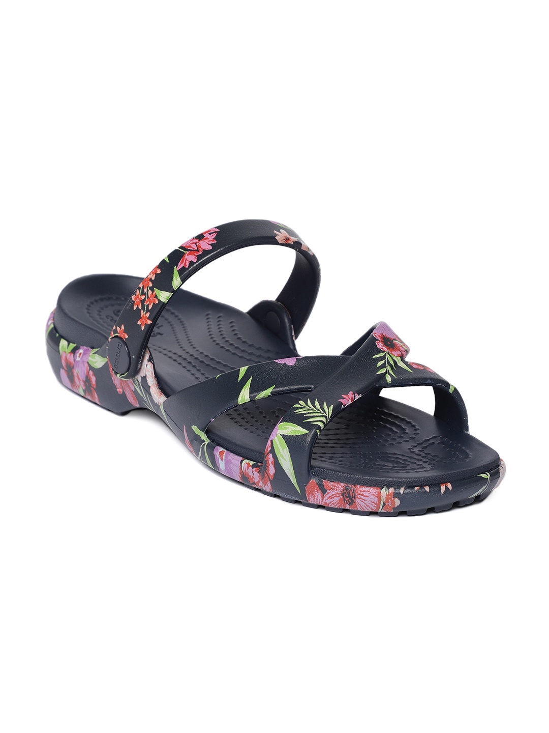 

Crocs Women Multicoloured Printed Open Toe Flats, Multi