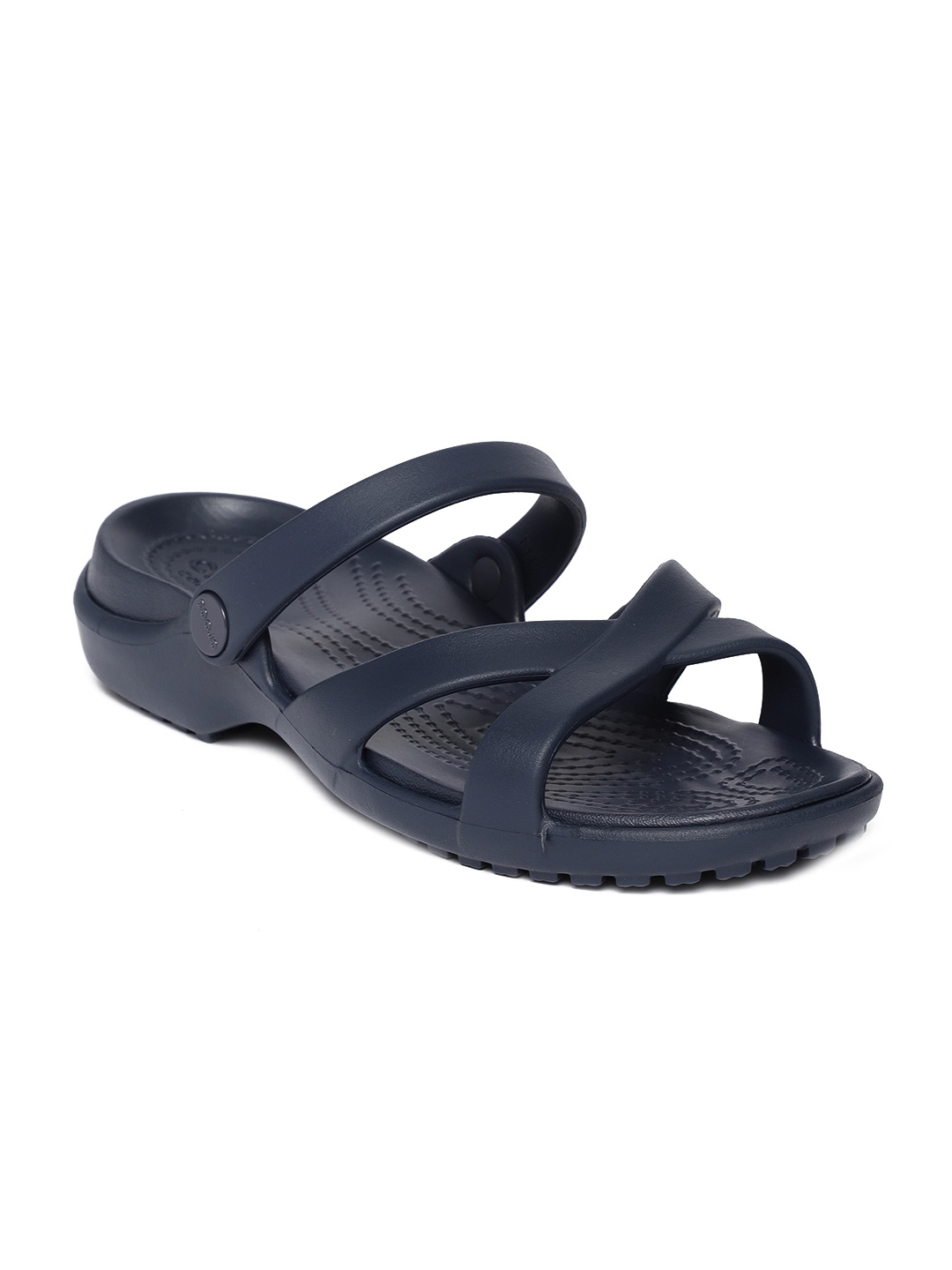 

Crocs Women Blue Solid Open Toe Flats