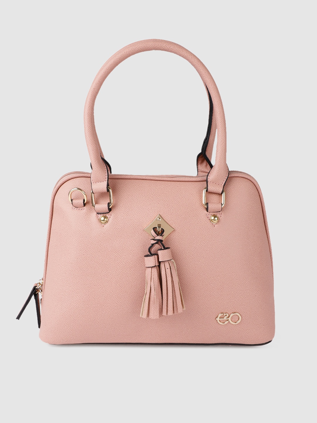 

E2O Pink Textured Handheld Bag