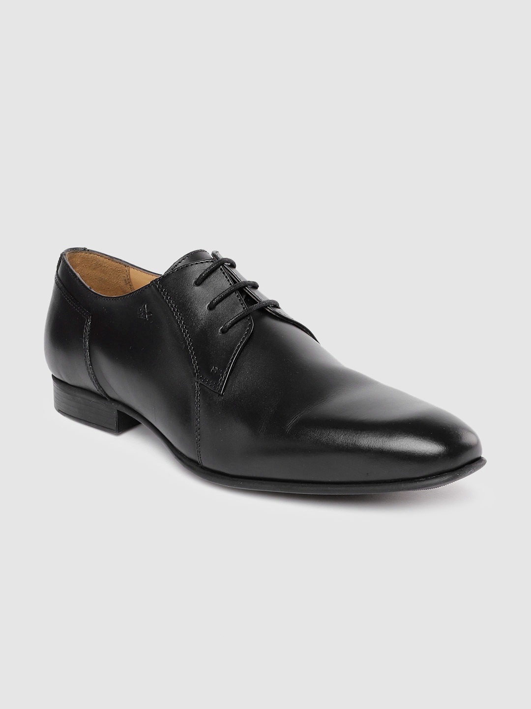

Arrow Men Black Formal Leather Derbys