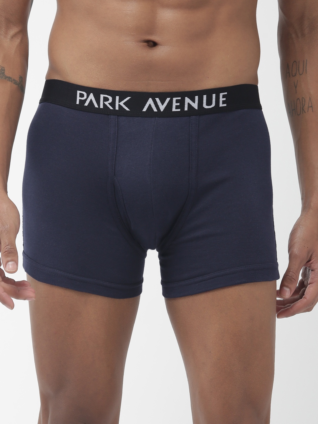 

Park Avenue Men Navy Blue Solid Trunks PZTM00016-B5