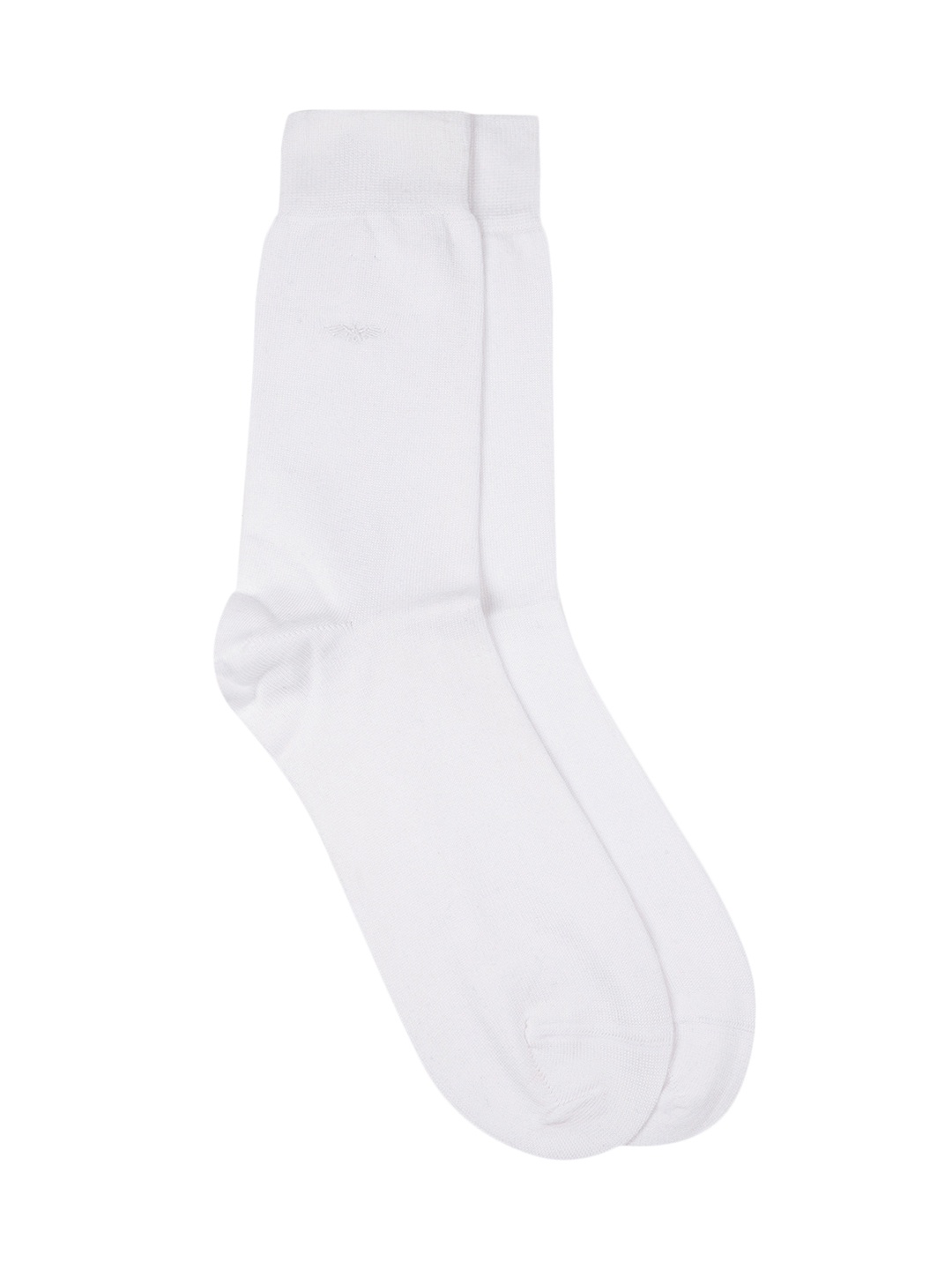 

Park Avenue Men White Solid Above Ankle Length Socks