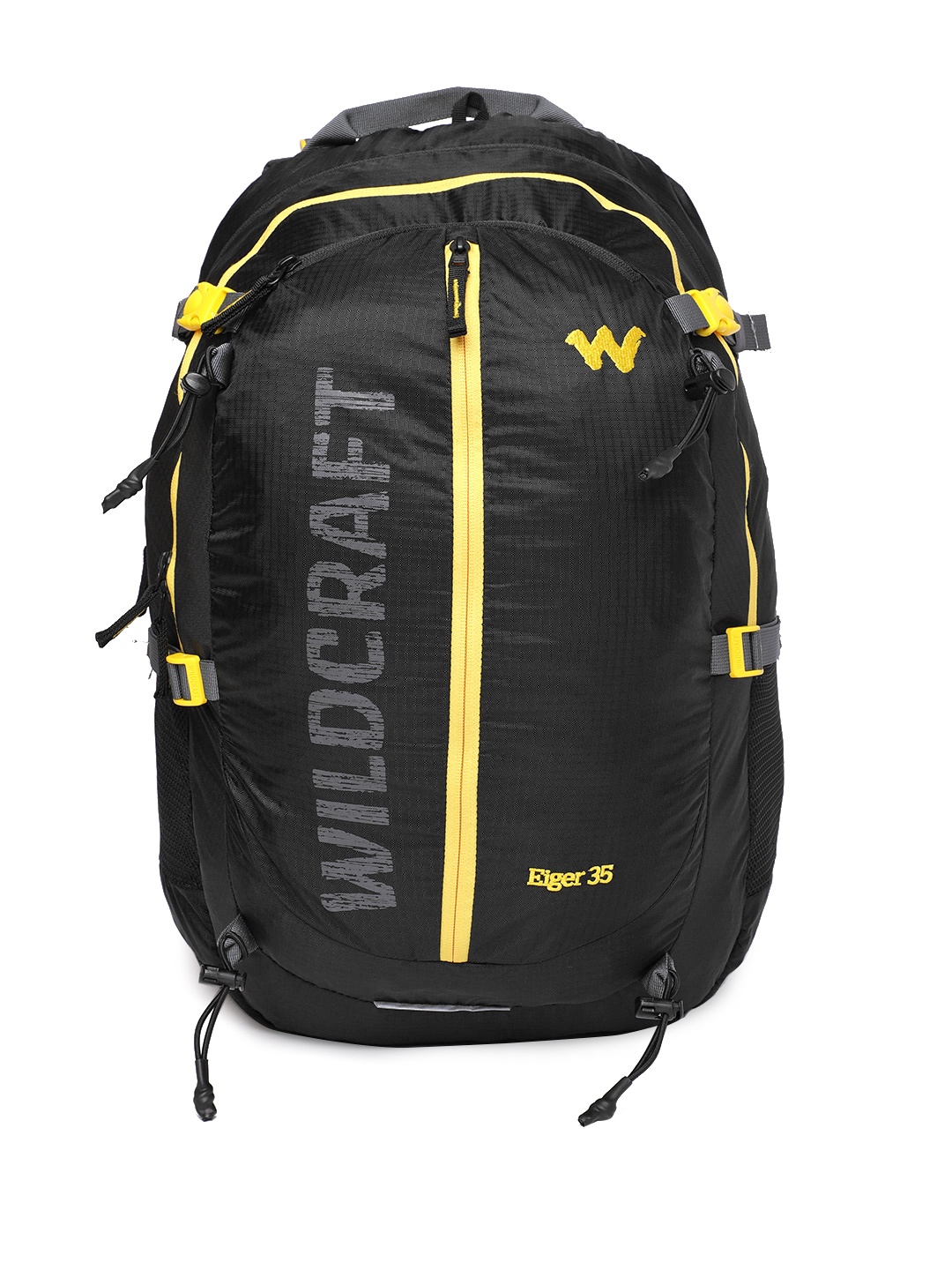 

Wildcraft Unisex Black Blue Brand Logo Eiger 35 Rucksack
