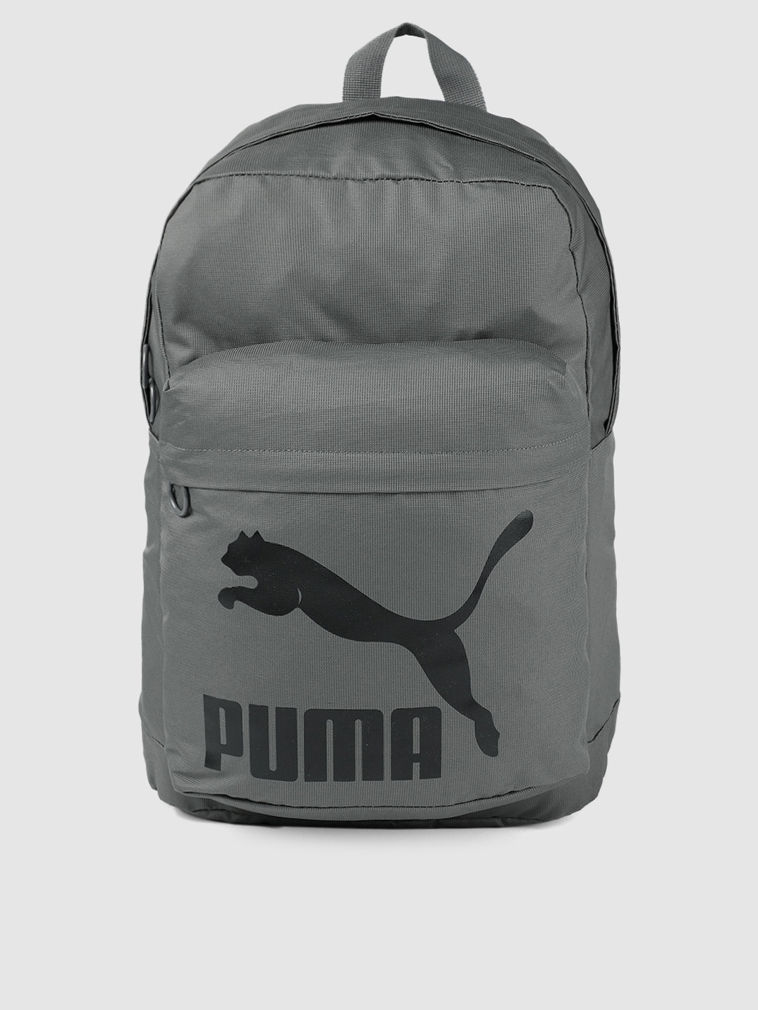 

Puma Unisex Grey Brand Logo Originals Backpack