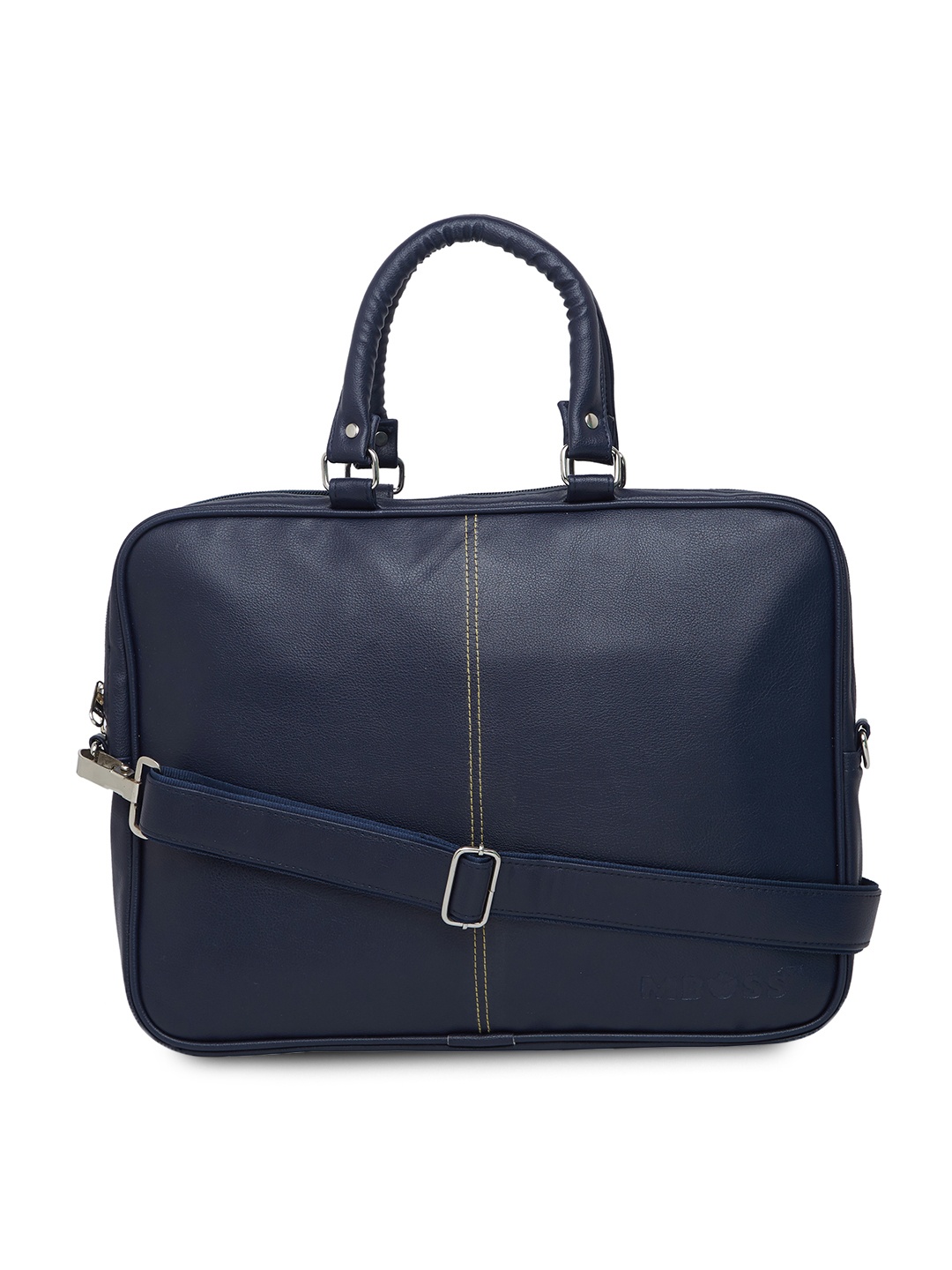 

MBOSS Unisex Blue Solid Laptop Bag