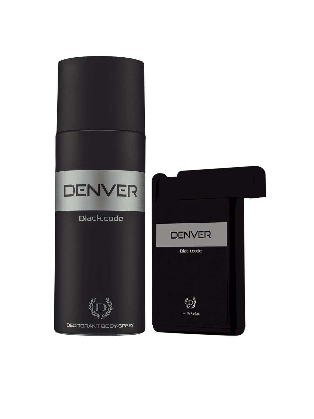 

Denver Men Black Code Deodorant & Black Code Pocket Perfume