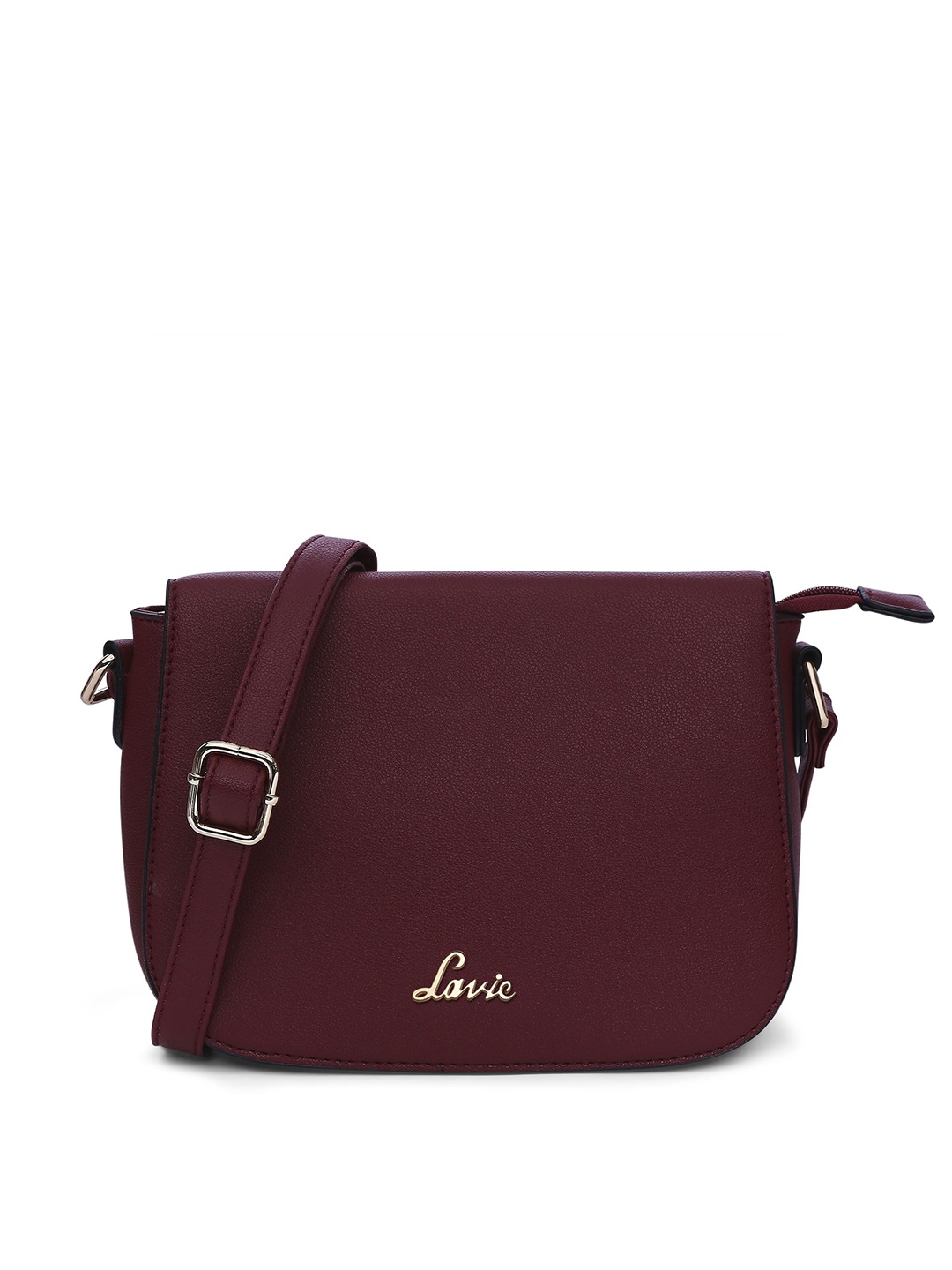 

Lavie Red Solid Sling Bag