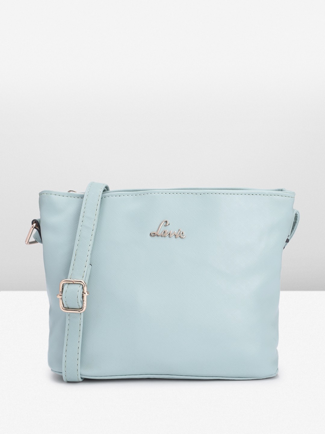 

Lavie Solid Sling Bag, Blue