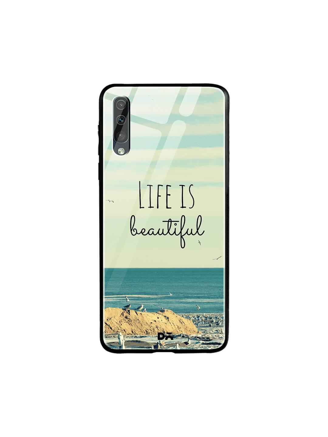 

DailyObjects Multicoloured Printed Samsung Galaxy A50 Glass Case Cover, Multi