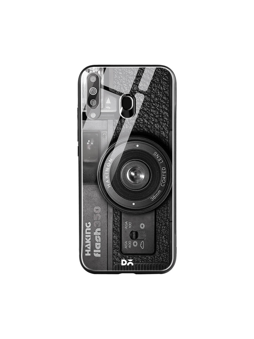

DailyObjects Black Samsung Galaxy M30 Printed Glass Case Cover