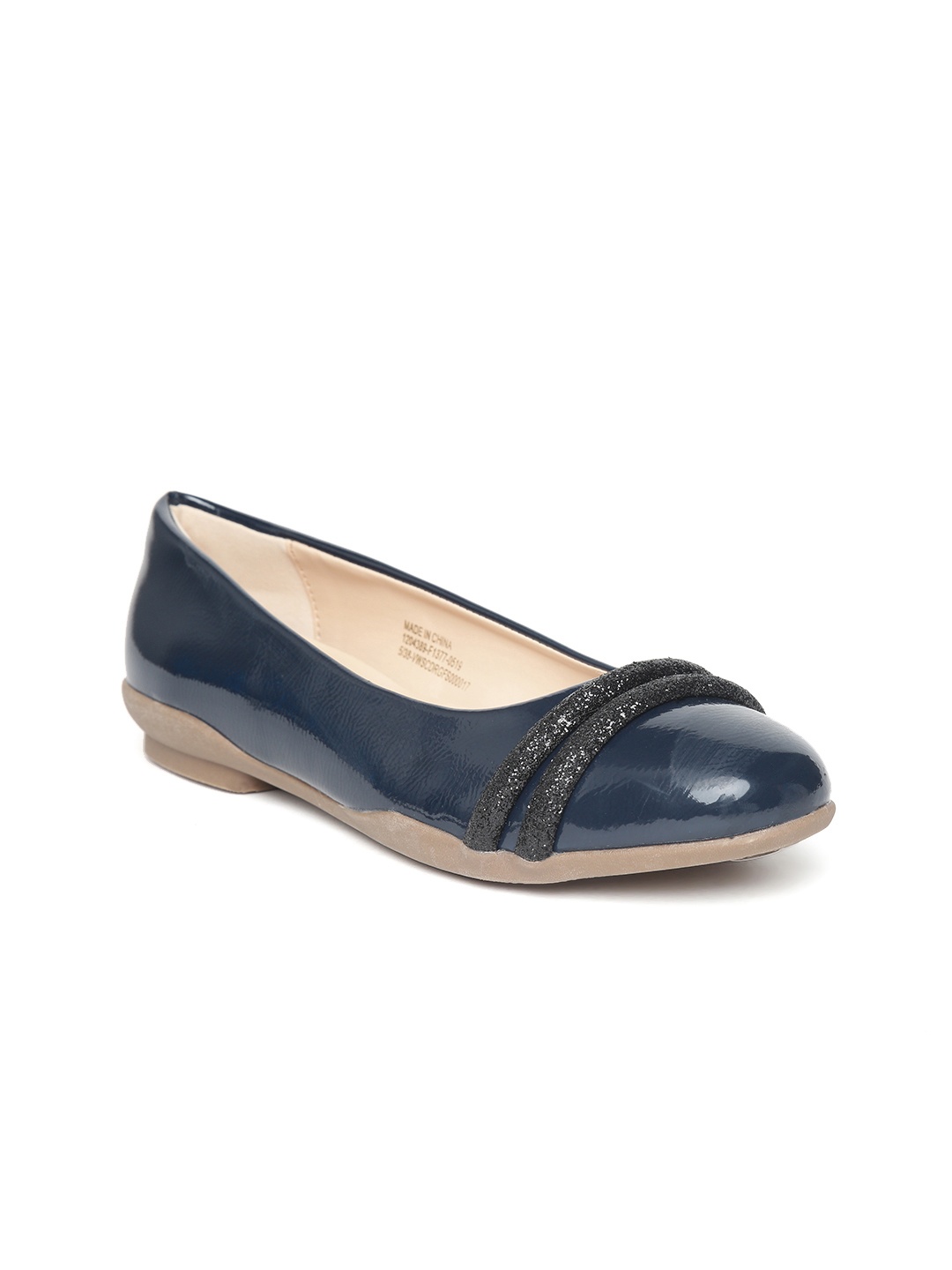 

Van Heusen Woman Women Navy Blue Solid Ballerinas