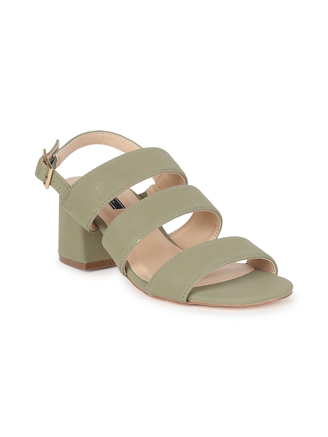 

Van Heusen Woman Olive Green Solid Heels